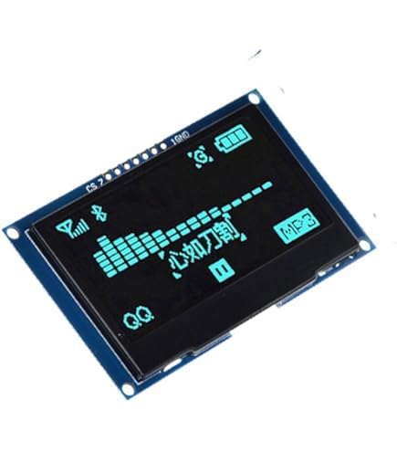 Teyleten Robot 2.42 inch 128x64 OLED LCD Display Module SSD1309 7